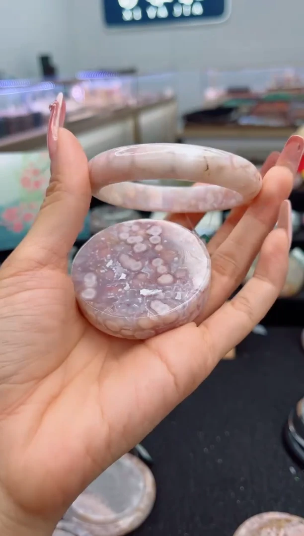 石英质玉手镯未镶嵌56圈口（赠品镯心）1438938