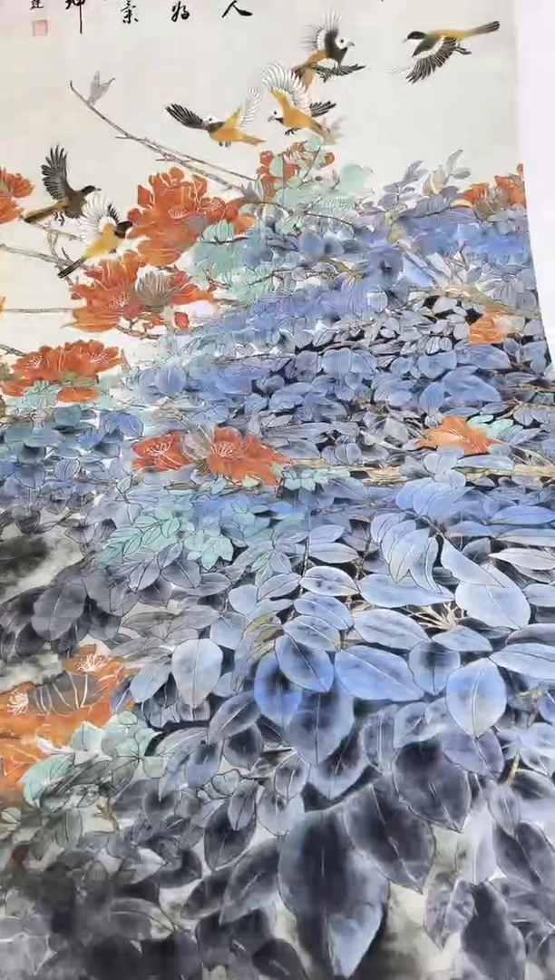 国画九霄甄选国画作品zhb068
