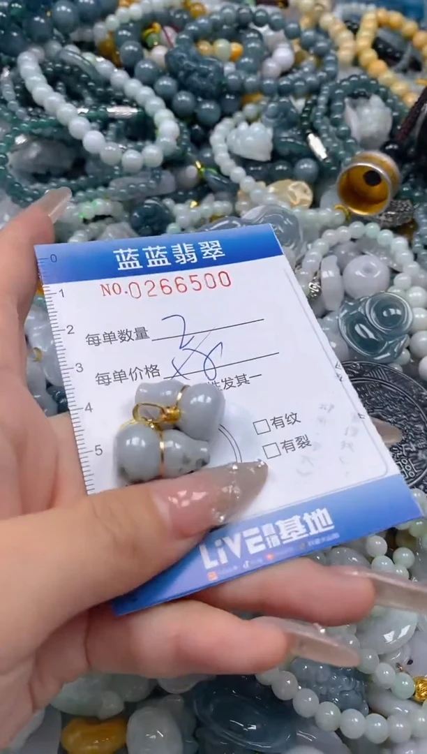 翡翠未镶嵌颈饰闪购0266500多样性发其一