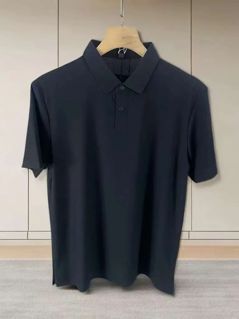 Polo衫透气男款短袖夏季半袖翻领