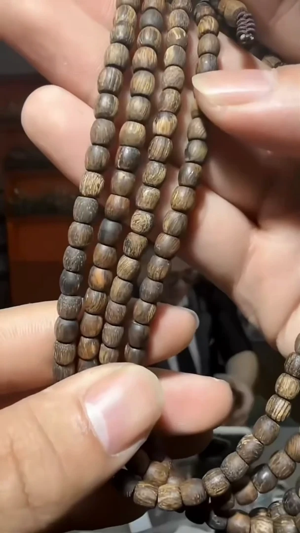 沉香手串53号沉水文莱12g多样性发一