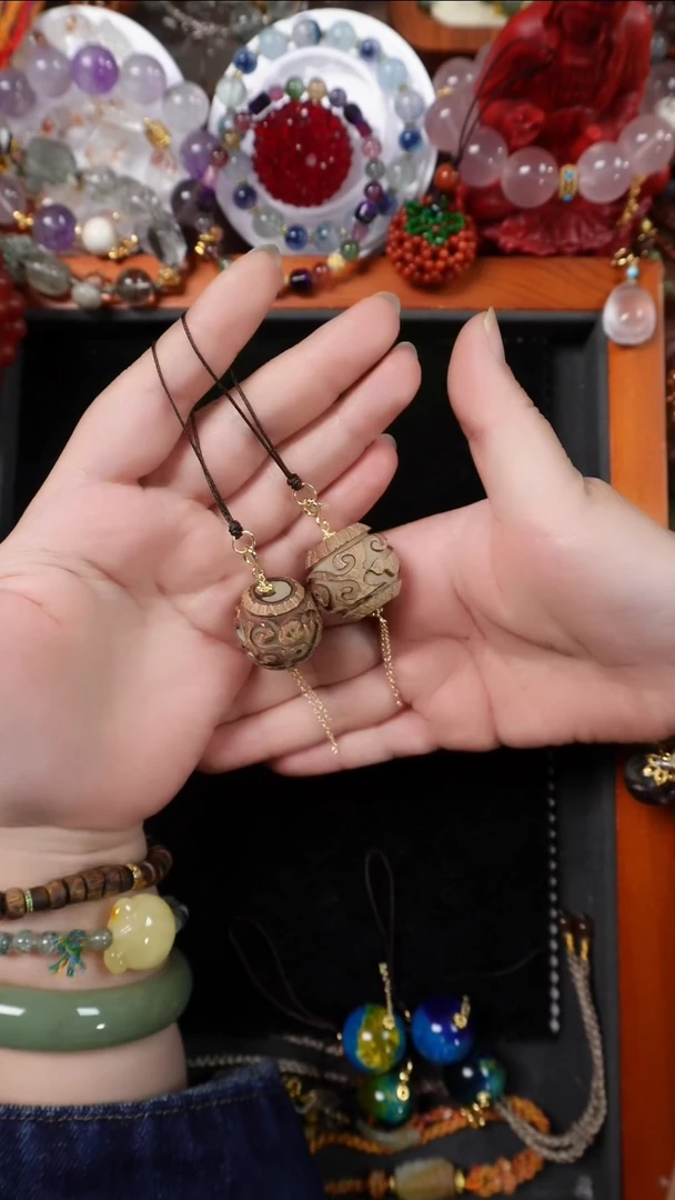 吊坠白玉菩提白玉菩提手机挂多样性发其一