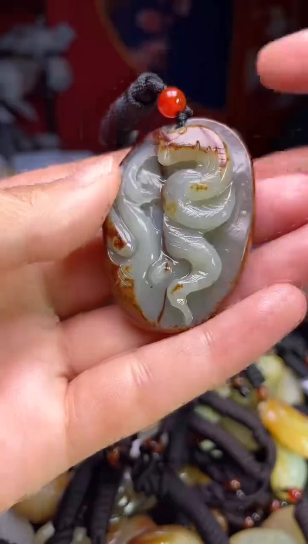 颈饰未镶嵌和田玉123