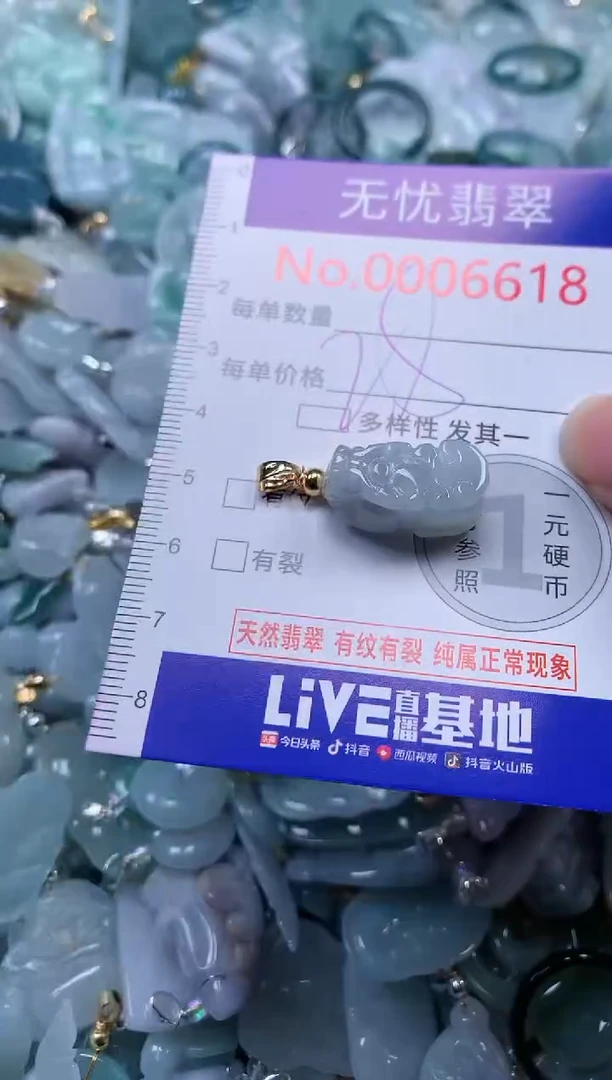 颈饰未镶嵌翡翠6618