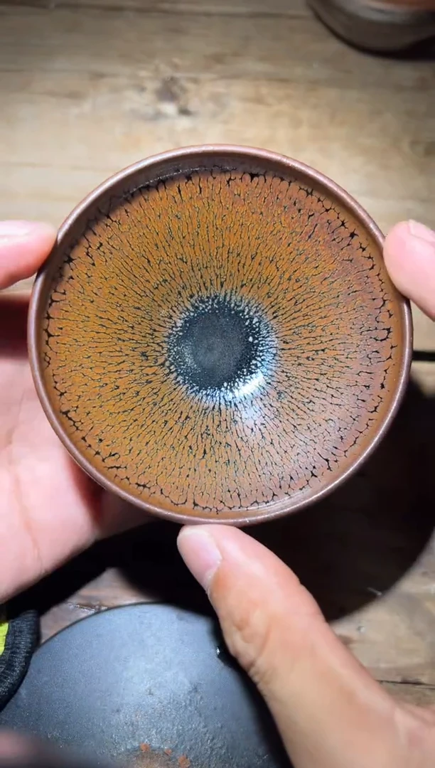 茶盏老木头精品柴烧173