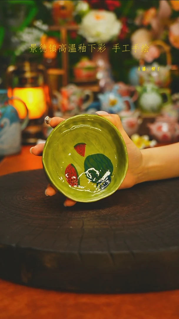 手捏料碟烟灰缸素简手作669