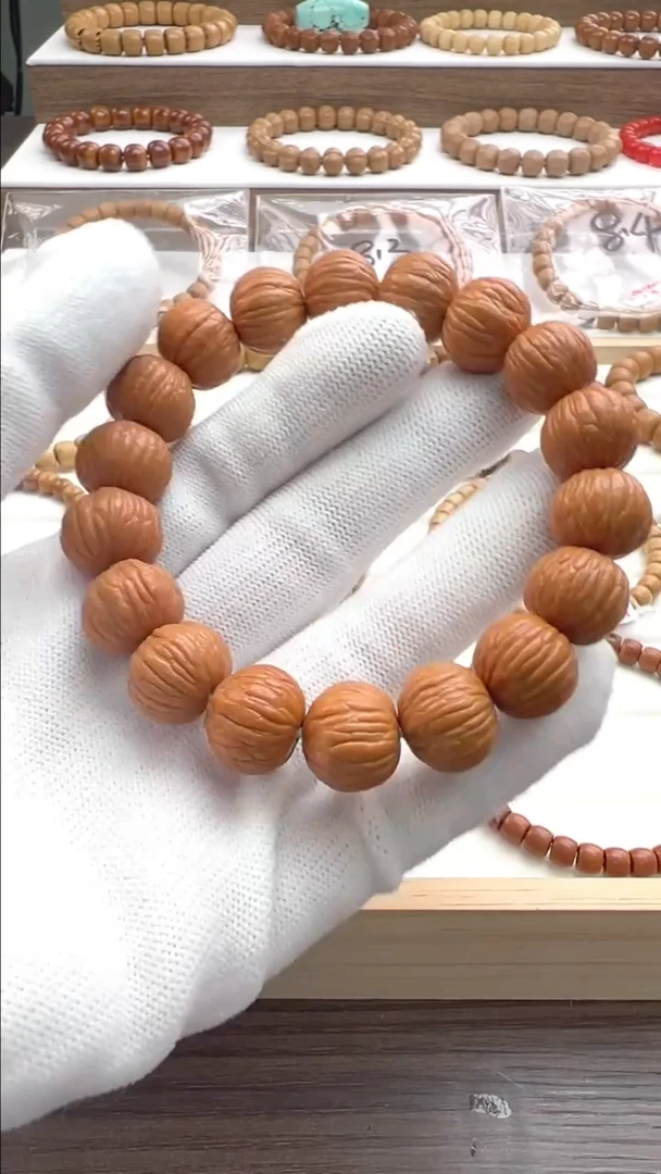 【闪购商品】猴头核桃手串尺寸1.5左右原皮原色猴头四大名核