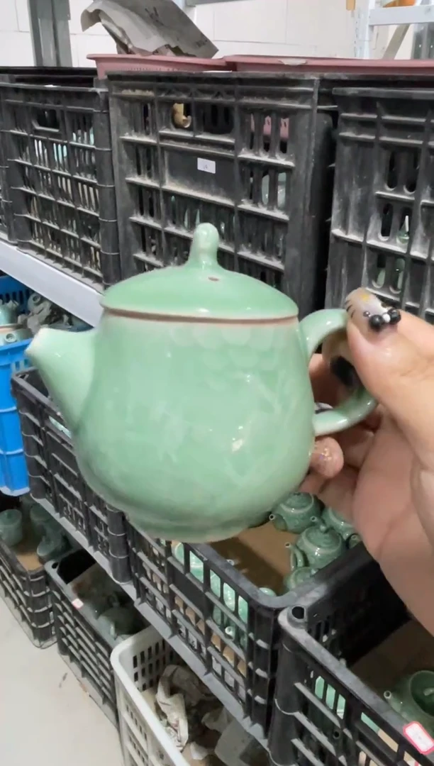 瓷特价福利 微瑕 慧仙青瓷