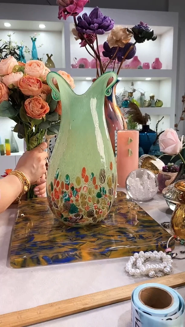 成**?慕忆家手作琉璃花瓶