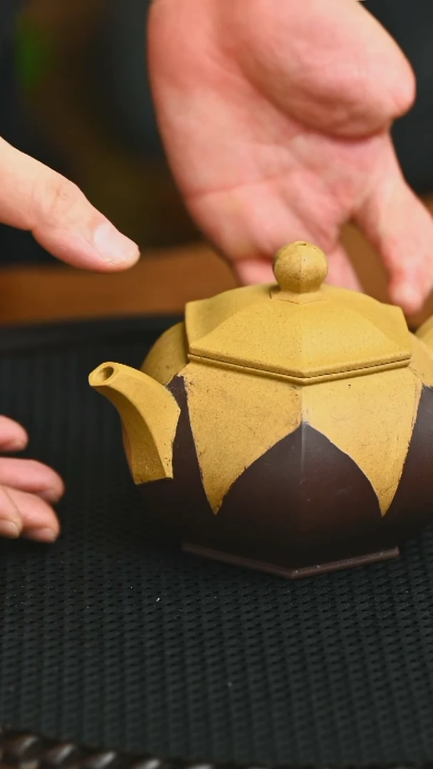 茶壶紫砂名家精工六方829