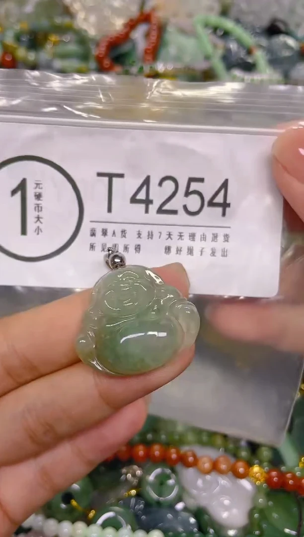 颈饰未镶嵌翡翠/ T /翡翠A货，一件也是批发价