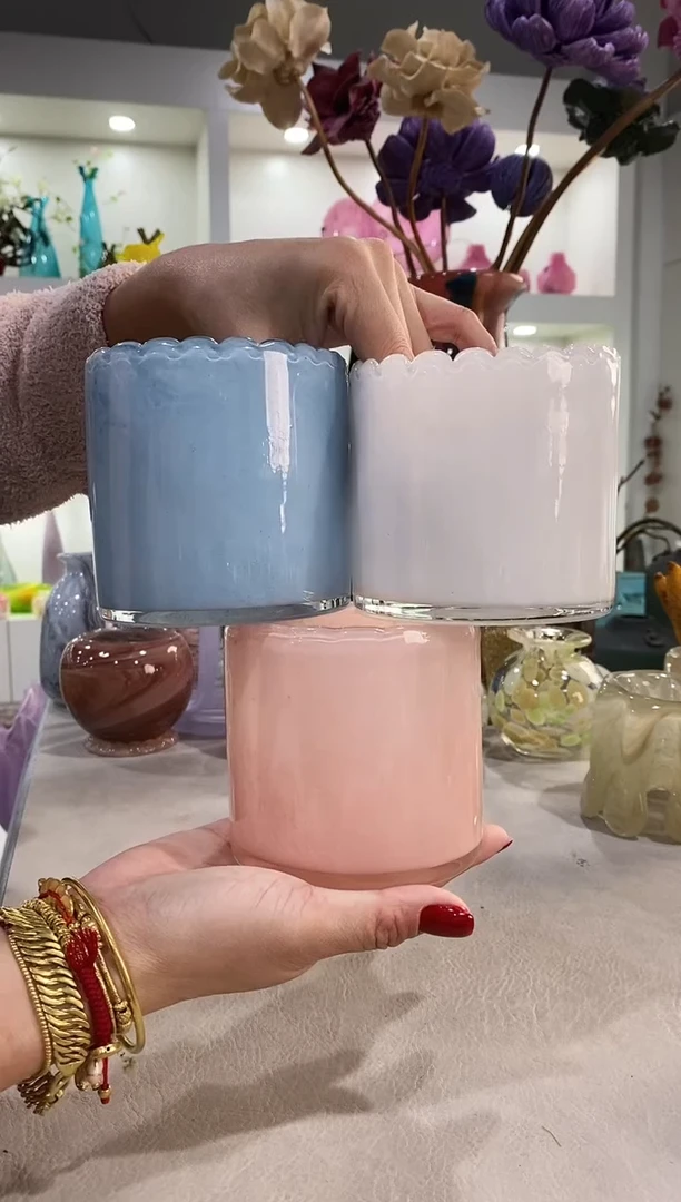 慕忆家手作琉璃花瓶3
