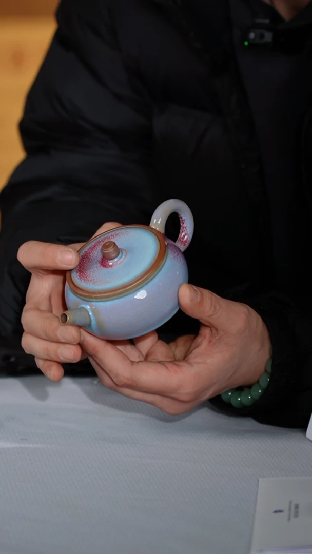 【闪购商品】193-1宽容壶（富安工作室 窑变随机