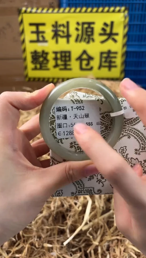 未镶嵌手镯石英质玉T-952