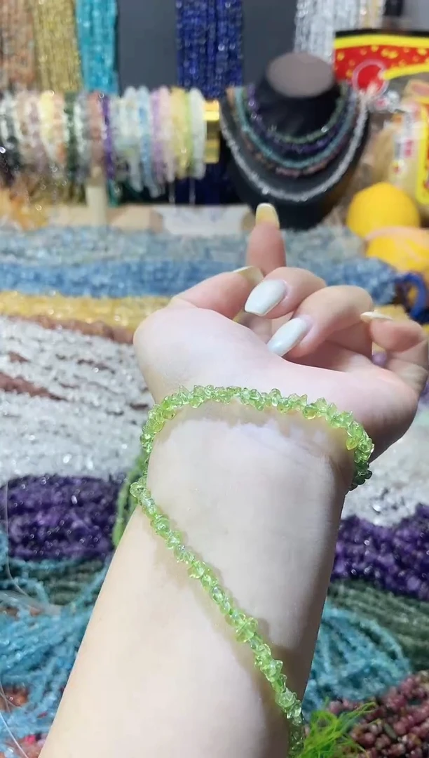 未镶嵌珠宝半成品水晶橄榄