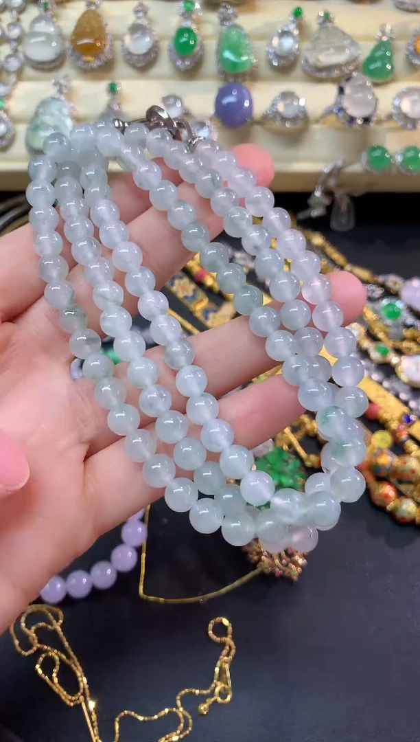 项链未镶嵌翡翠项链|3300+330