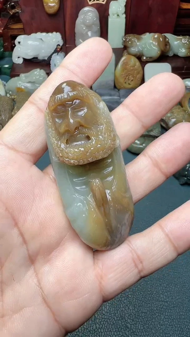 未镶嵌和田玉把件-