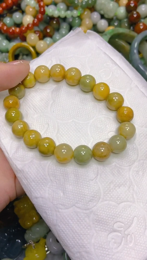 颈饰未镶嵌翡翠10MM