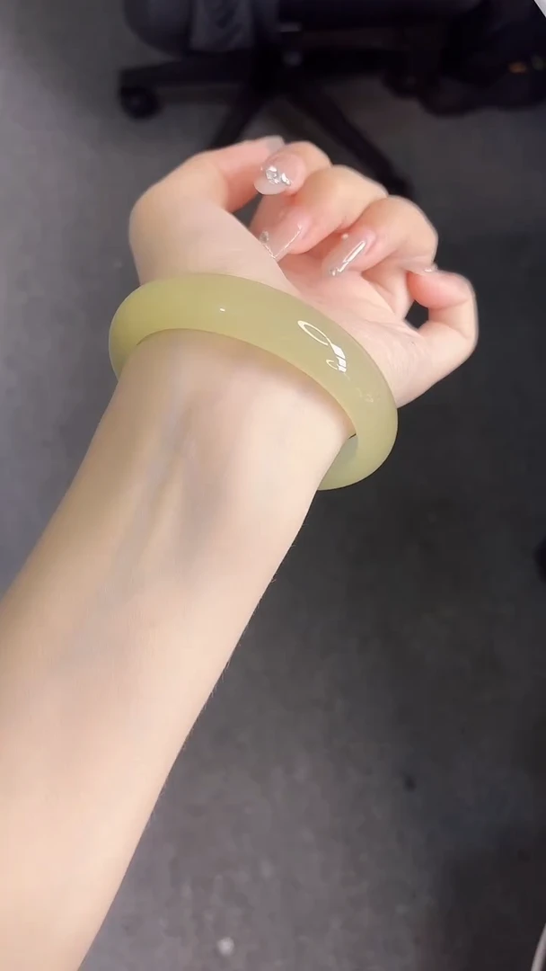 和田玉手镯未镶嵌253-5-60