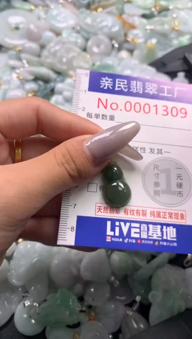 颈饰未镶嵌翡翠1309