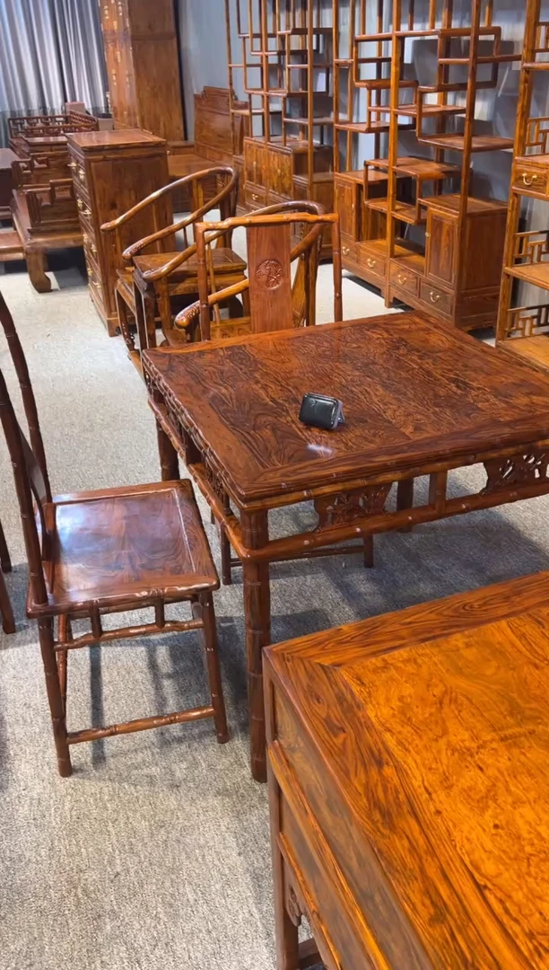 木八仙桌  红木家居