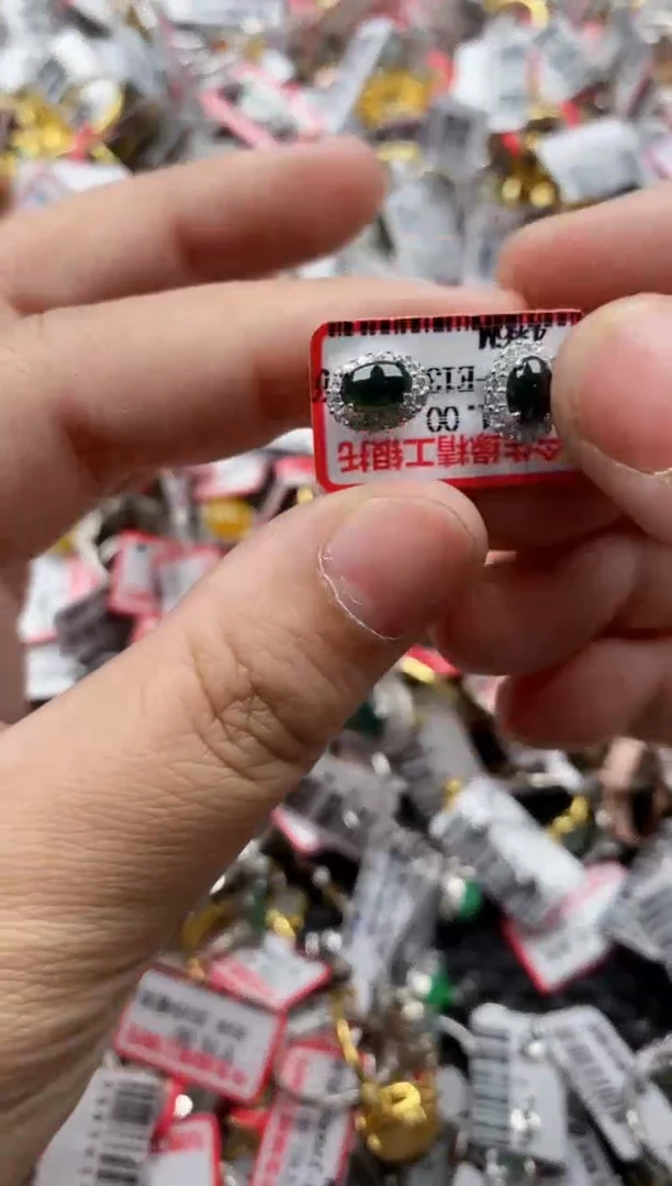 【闪购商品】翡翠戒指银S925镶嵌66666---3