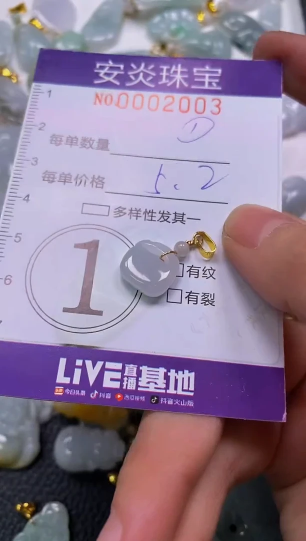 颈饰未镶嵌翡翠闪购0002003