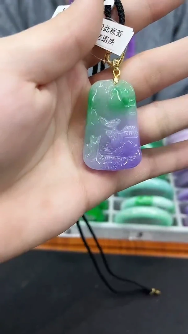 【闪购商品】砖雕s14      春带彩山水牌