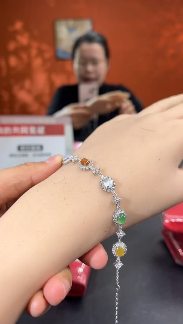 未镶嵌手链翡翠004450r
