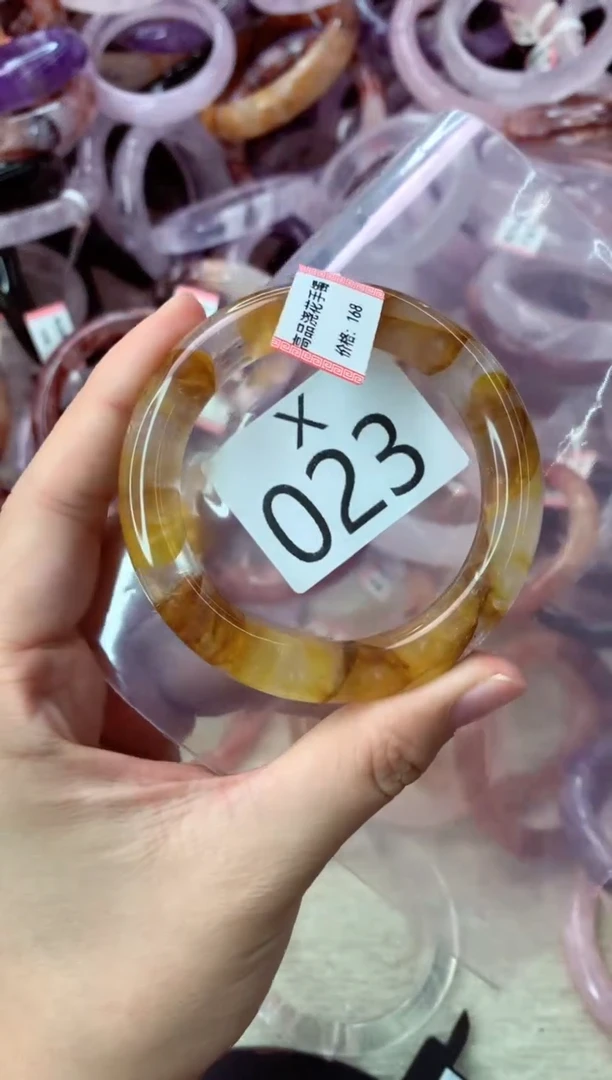 未镶嵌手镯水晶X023-52