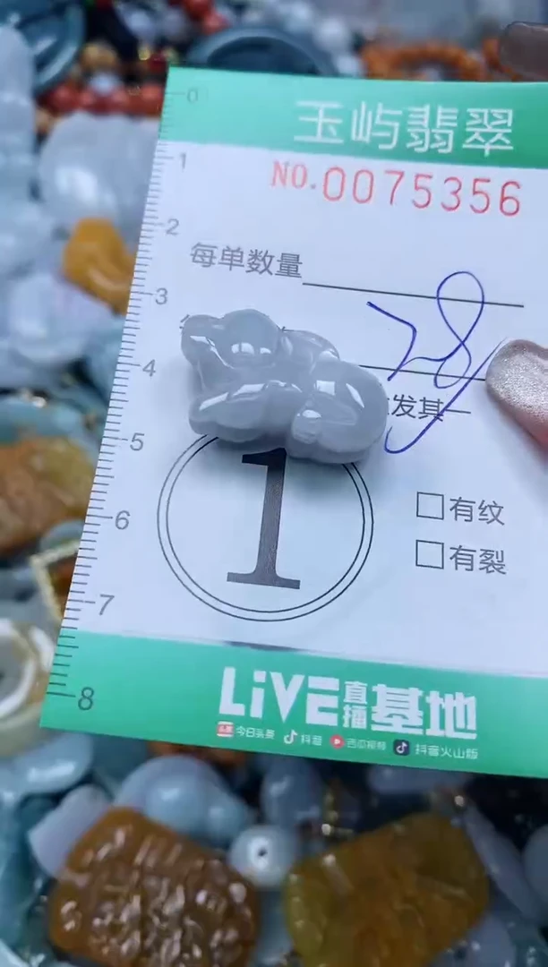 【闪购商品】翡翠颈饰未镶嵌闪购0075356多样性发其一