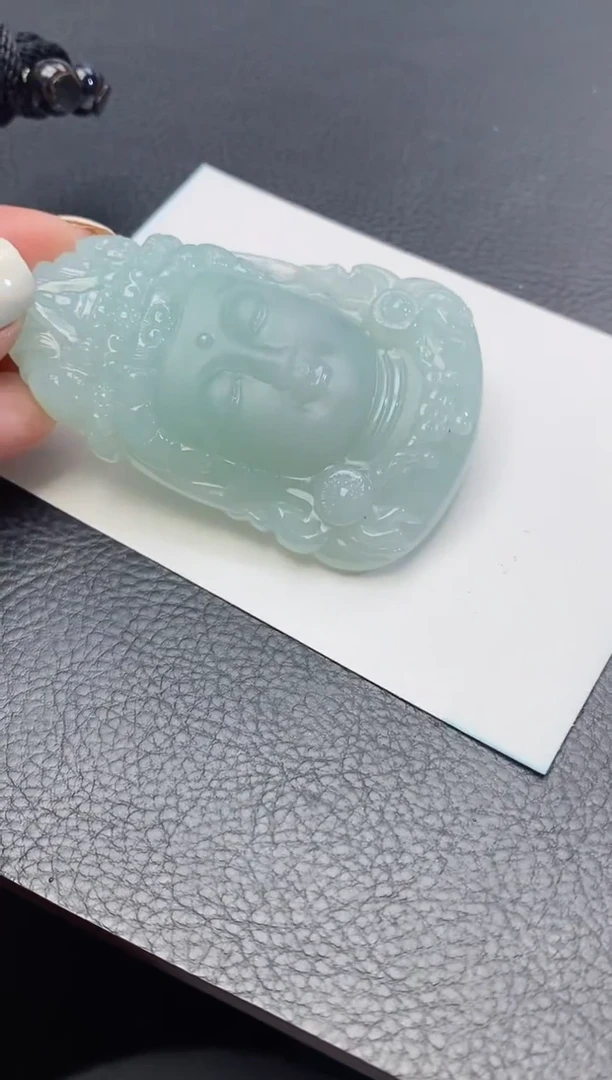 颈饰未镶嵌翡翠缅甸天然翡翠