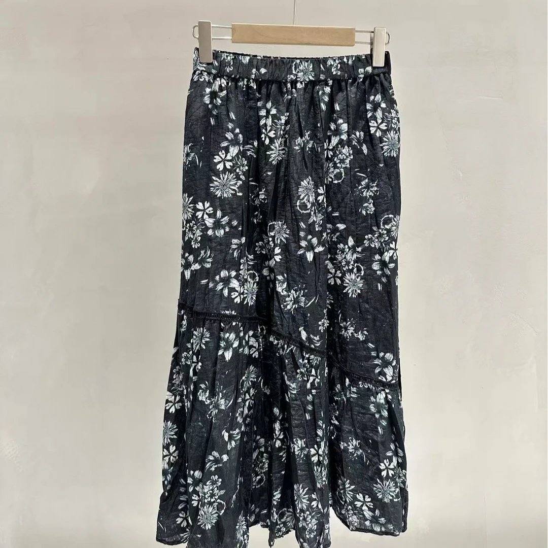 Xuan Yan 夏季莫奈半裙 X25QC791