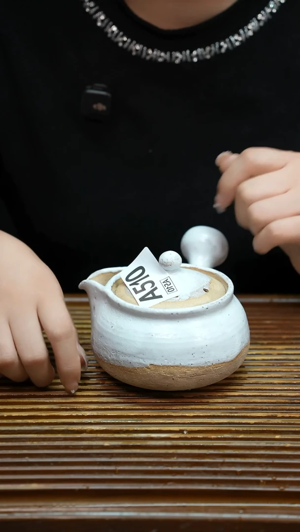 万古烧粗陶手工茶具