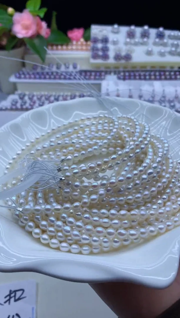 【闪购商品】淡水珍珠颈饰未镶嵌淡水珍珠项链多样性发其一