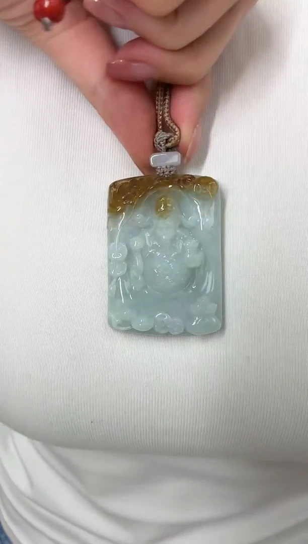 颈饰未镶嵌翡翠缅甸天然A货翡翠多样性选其一发货