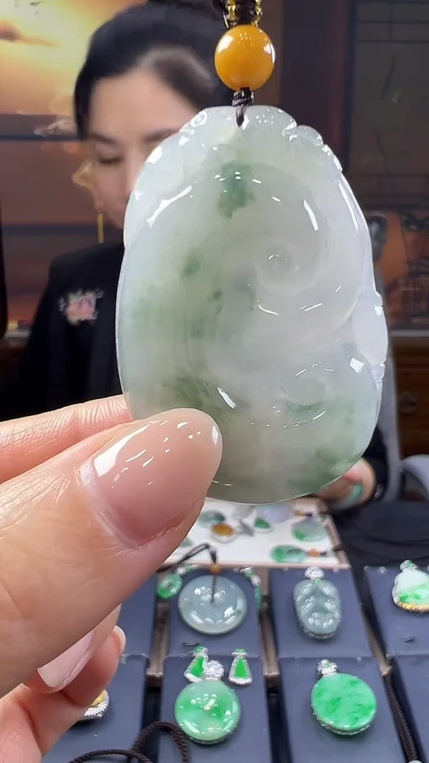 未镶嵌挂件翡翠如意