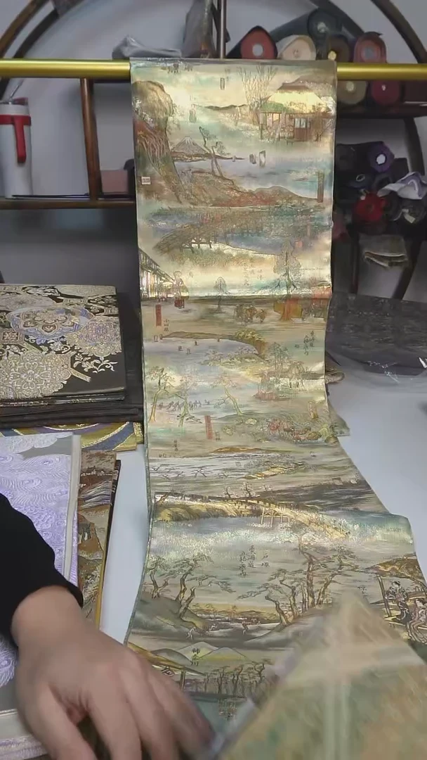 【闪购商品】织绣62西阵织全通风景