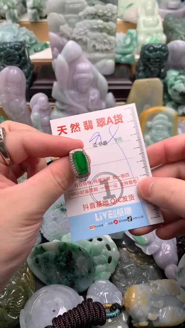 吊坠(不含链)未镶嵌翡翠1