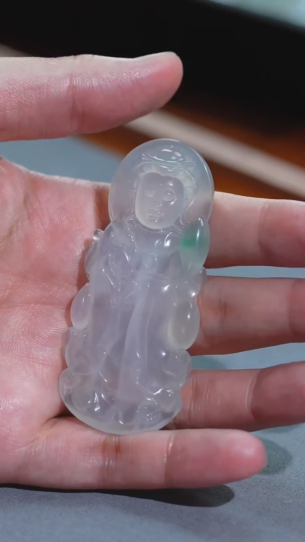 吊坠(不含链)未镶嵌翡翠观音