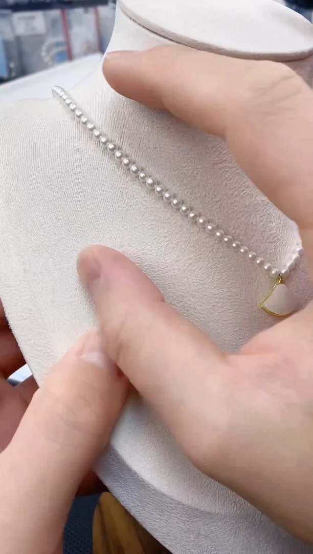 未镶嵌耳饰淡水珍珠XL1032