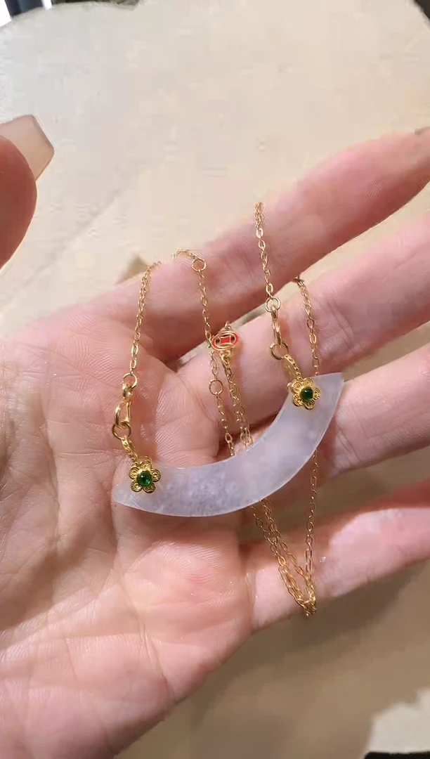 【闪购商品】翡翠颈饰未镶嵌国风