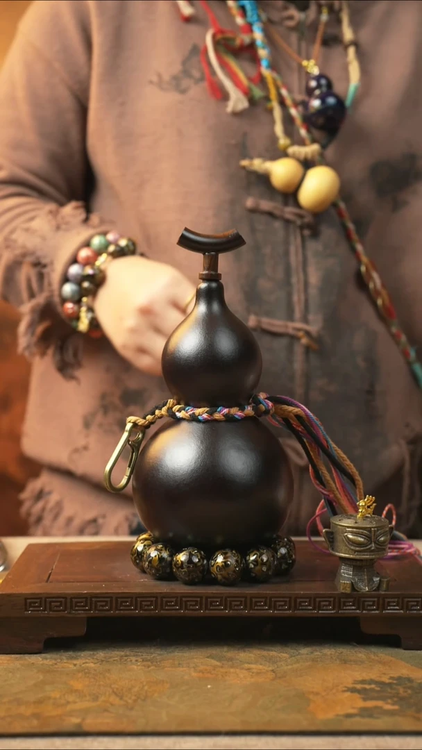 199大漆一物一拍记葫堂出品【不带手串】