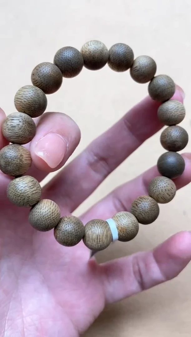 【闪购商品】沉香手串文莱1.1圆珠单圈多样性发其一