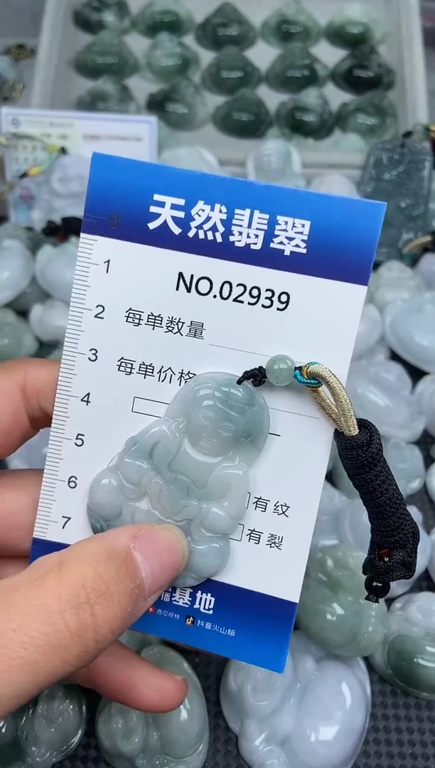 颈饰未镶嵌翡翠纯天然A货翡翠2939