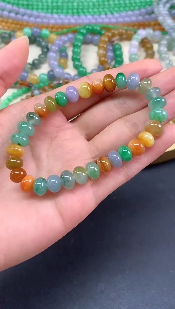 未镶嵌手串翡翠手串|15800