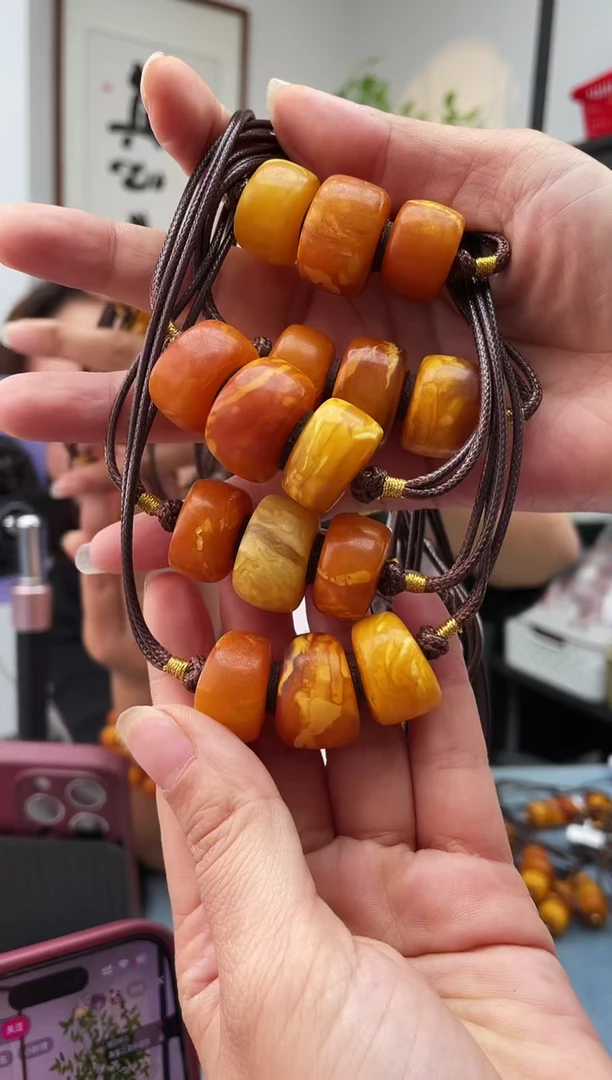 未镶嵌琥珀珠宝奇石013多样性发一