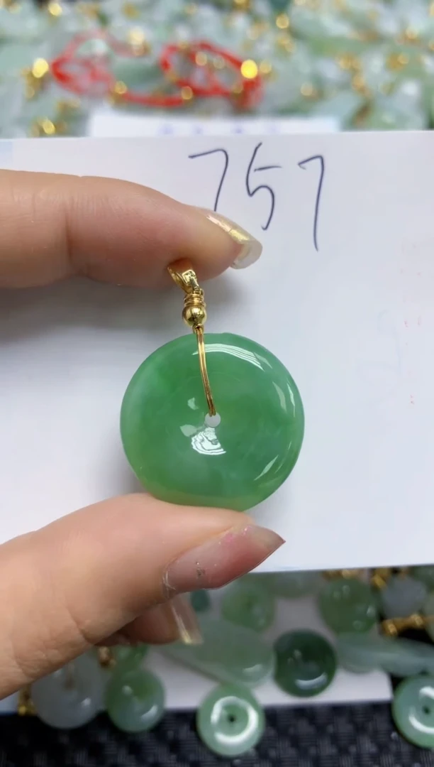 【闪购商品】翡翠颈饰合金   天然A货翡翠