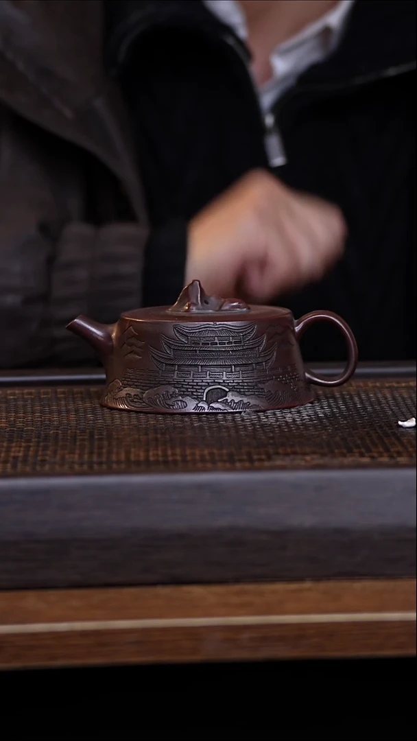 茶壶紫砂宜兴手工原矿紫砂壶001