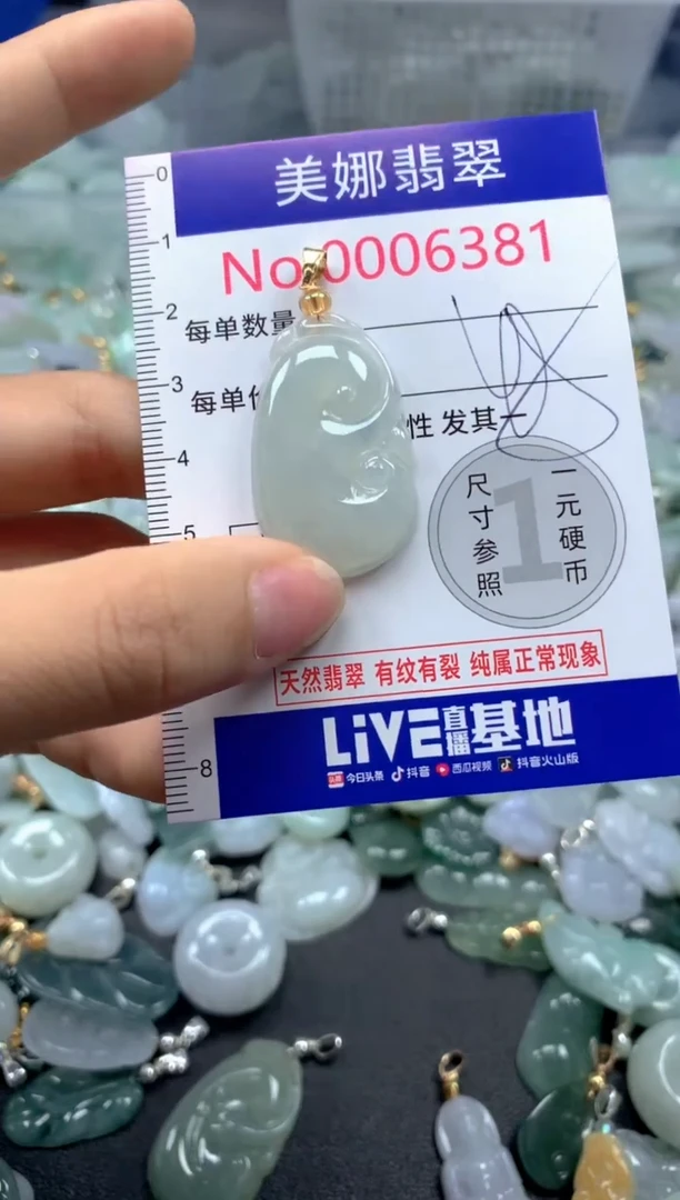 颈饰未镶嵌翡翠6381